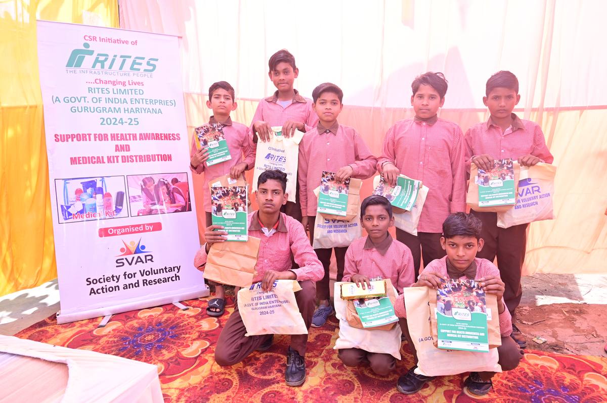 Health Awareness & Medical Kit Distribution - RITES